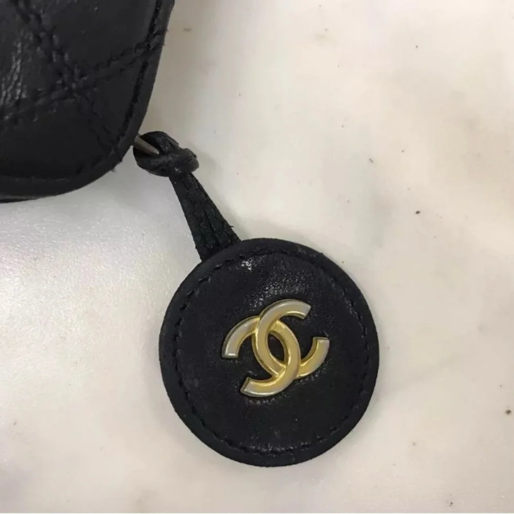 CHANEL Matelasse Pouch/Clutch
Leather Black Authentic with COA - Picture 6 of 10